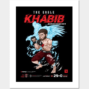 Khabib The Eagle Posters and Art